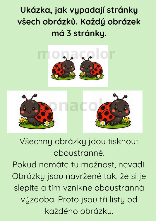 Jarní výzdoba do oken, na nástěnku pro děti, barevné obrázky květin, zvířátek, slunce, duhy PDF ke stažení, vytisknutí, vystřižení a laminaci.