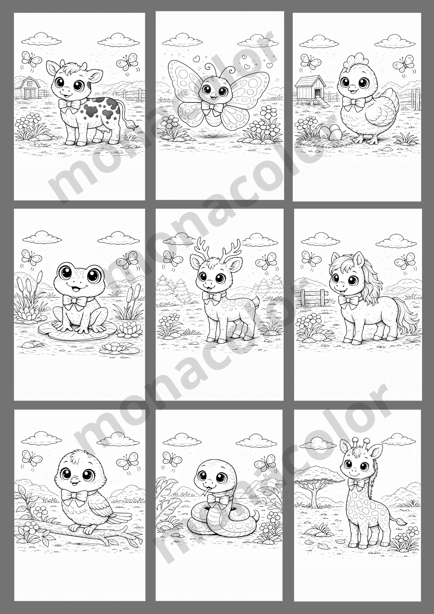 omalovánky pro děti,k tisku,dětské  PDF, 6–9 let,zvířátka,se zvířaty,farma / les / ZOO
kreativní aktivity pro děti
pracovní listy pro děti
PDF ke stažení, tisk